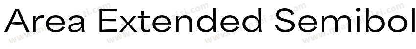 Area Extended Semibold字体转换